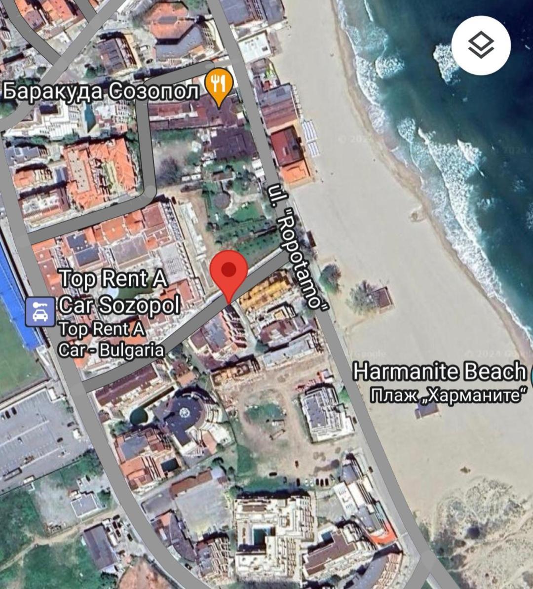 Sozopol Harmani Beach Apartment 5 Bagian luar foto